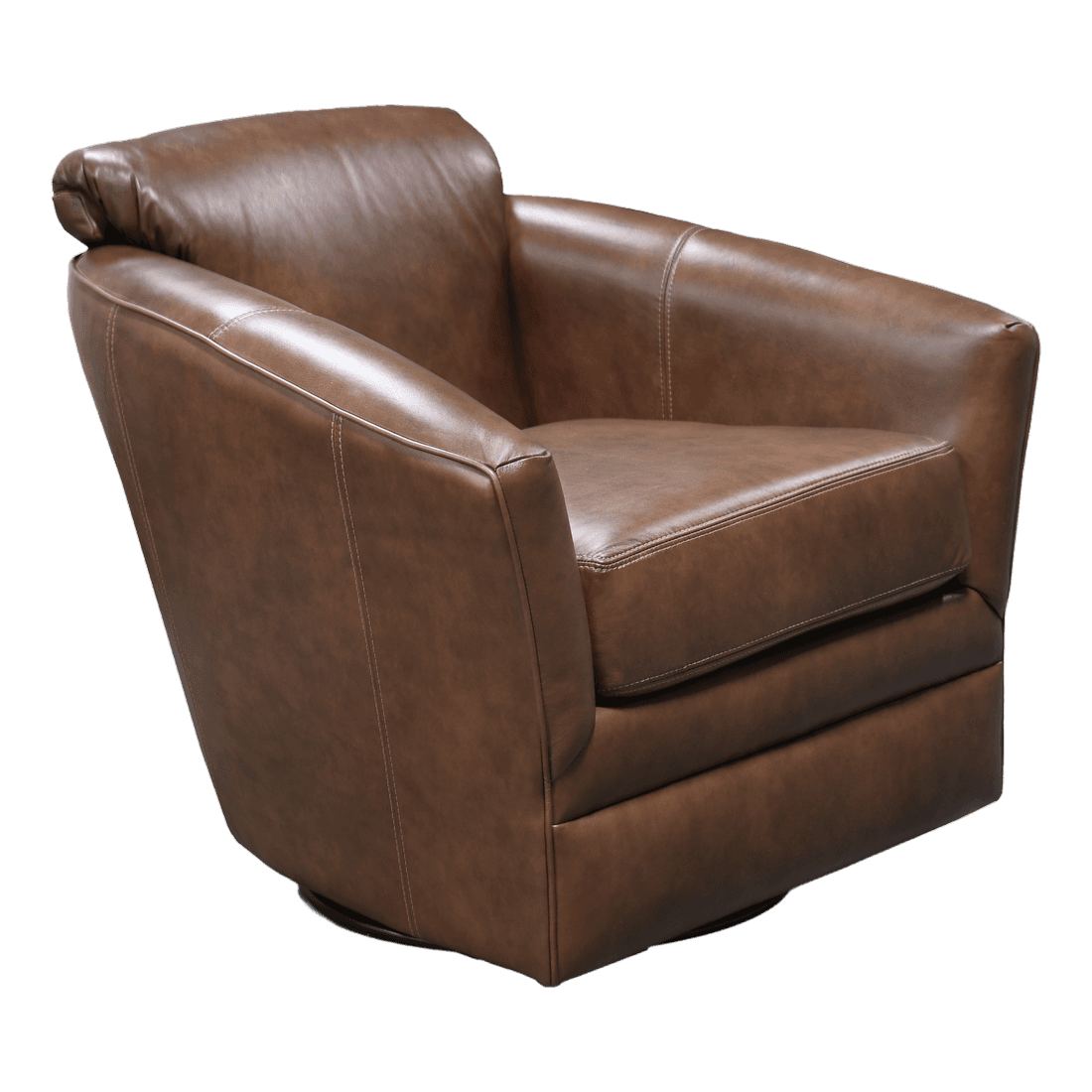 V1L071L Leather Swivel Glider – image 1