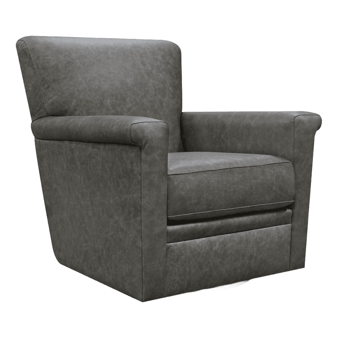 V3371AL Leather Swivel Glider – image 1